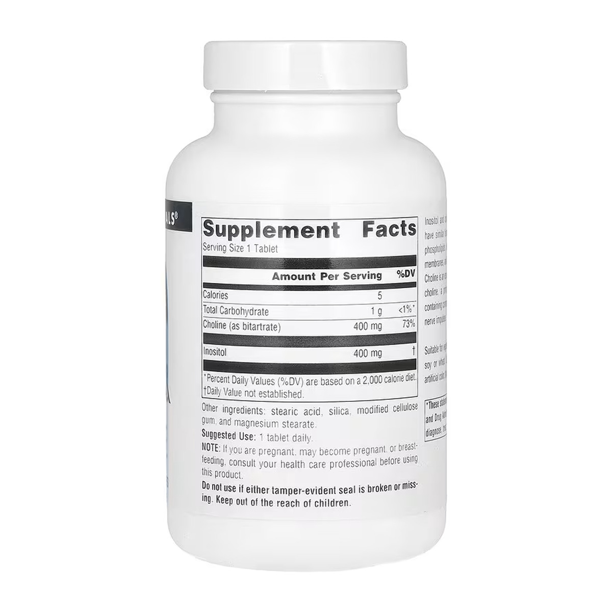 Inositol & Choline 800 mg - 100 tabs. Фото 2
