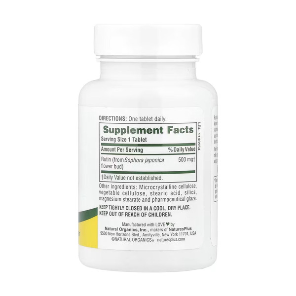 Rutin 500mg - 60 tabs. Фото 2