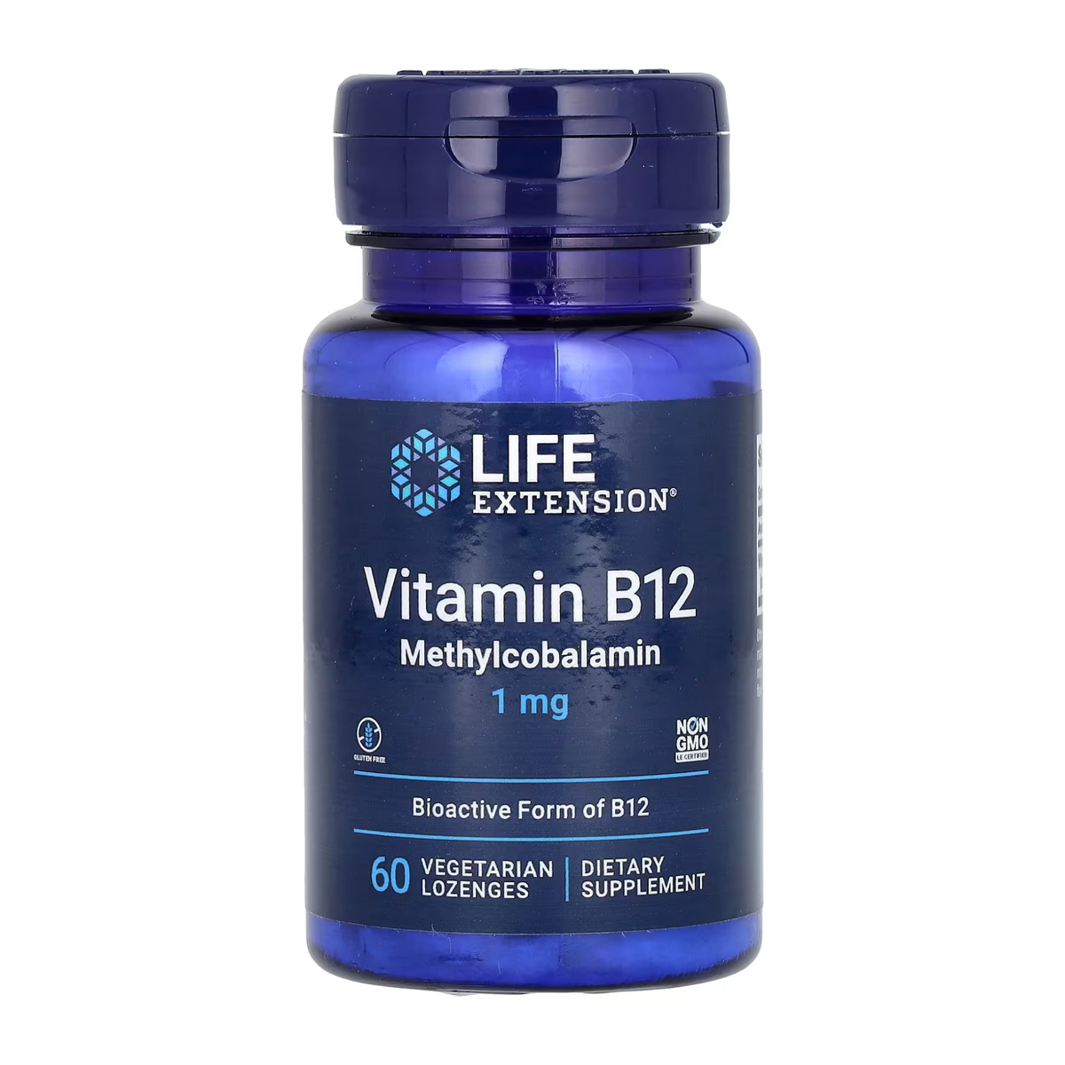 Vitamin B12 Methylcobalamin 1 mg - 60 vcaps (Пошкоджена банка)