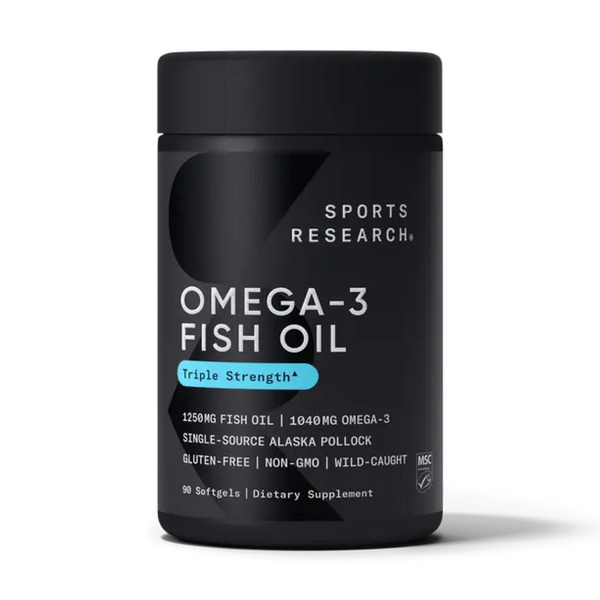 Omega-3 Fish Oil Alaska Pollock 1250mg - 90 softgels (Без этикетки)