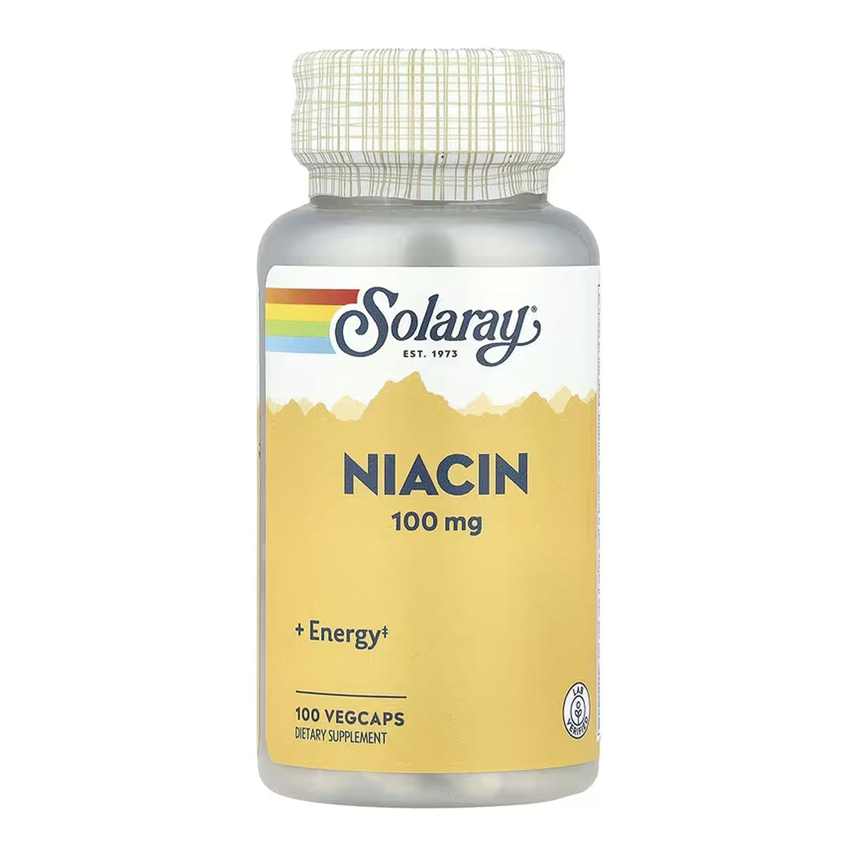 Niacin 100mg - 100 vcaps