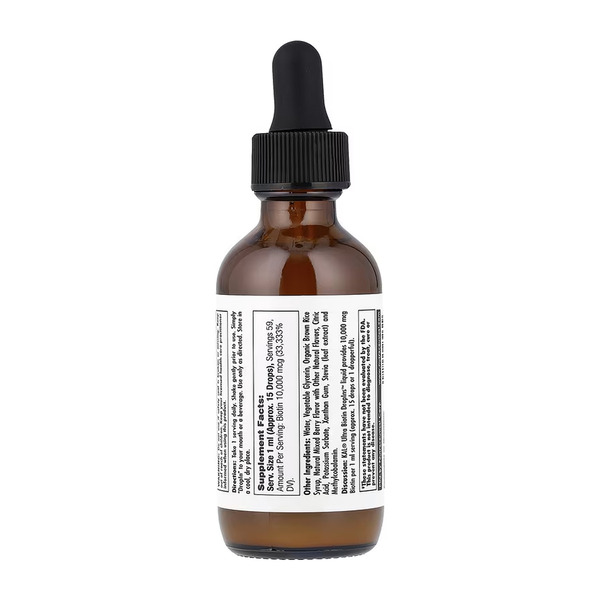 Ultra Biotin 10000mcg - 59 ml Mixed Berry. Фото 2