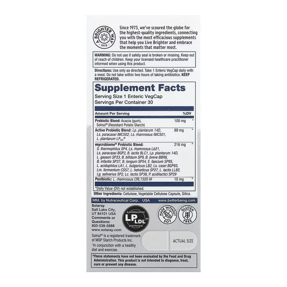 Complete Probiotic Active - 30 vcaps. Фото 2