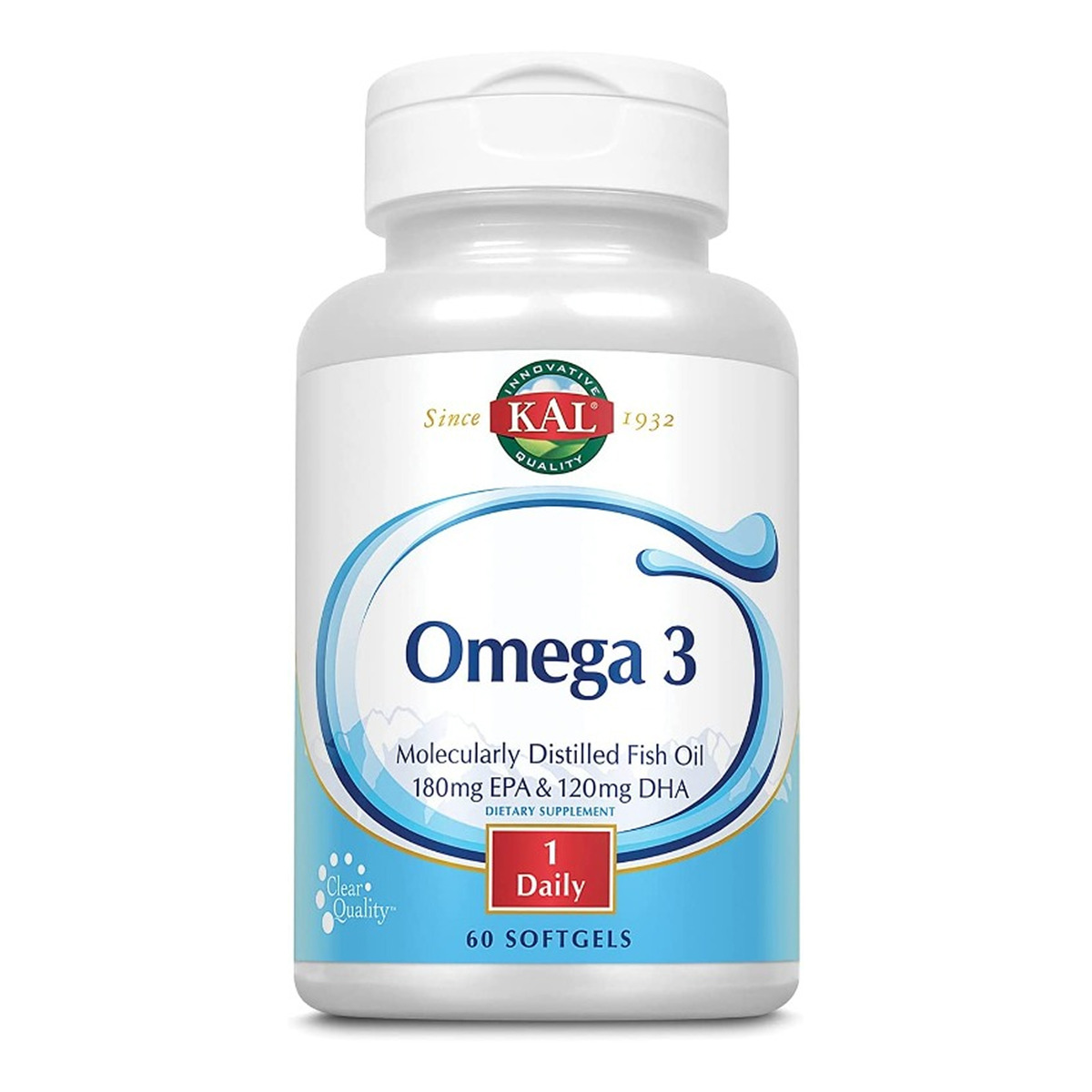 Omega 3 1000mg - 60 softgels