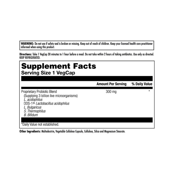 Acidophilus Probiotic-5 - 60 vcaps. Фото 2