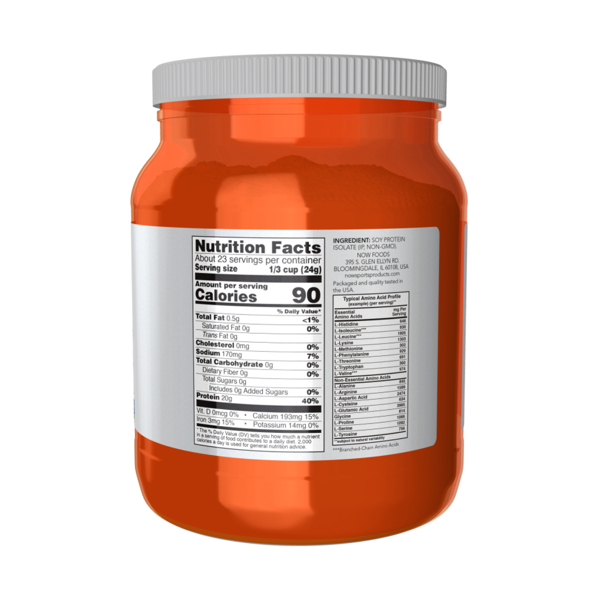 Soy Protein Isolate - 907g. Фото 2