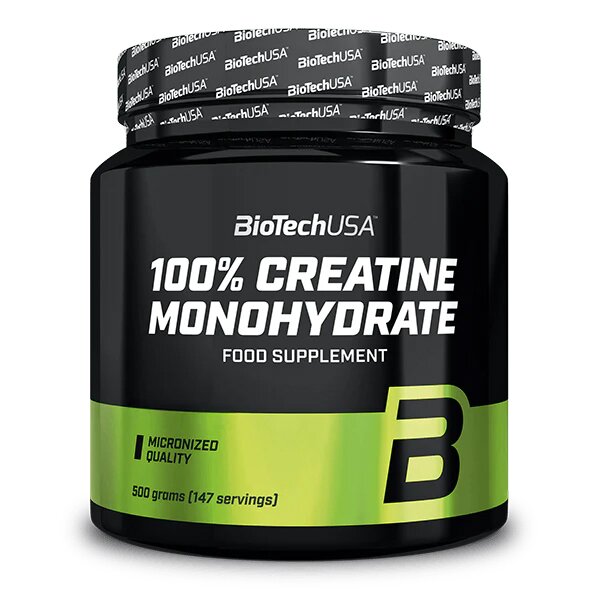 Креатин BioTech 100% Creatine Monohydrate, 500 грам