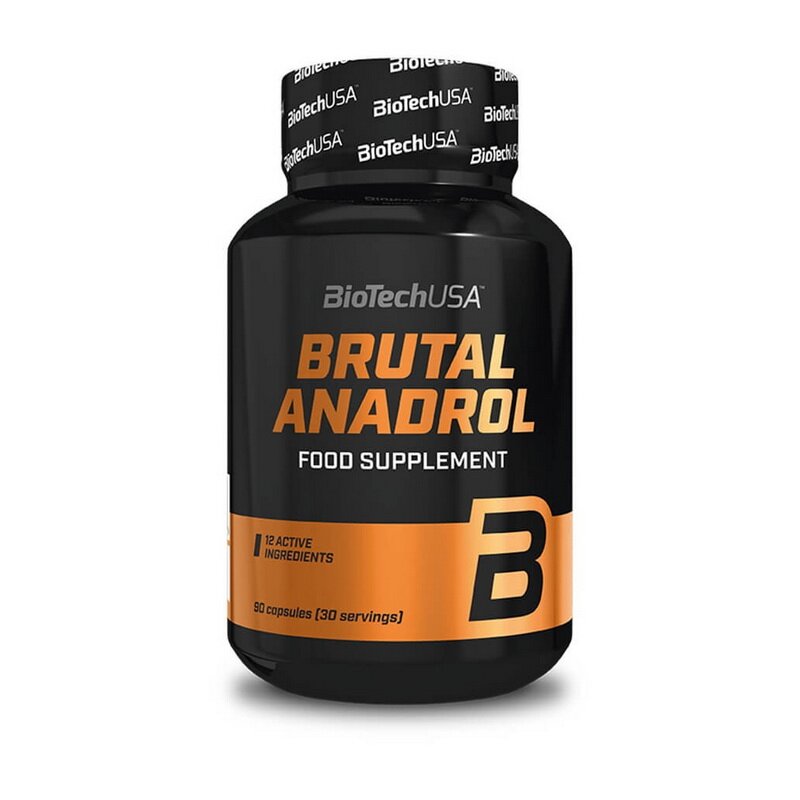 Стимулятор тестостерону BioTech Brutal Anadrol, 90 таблеток