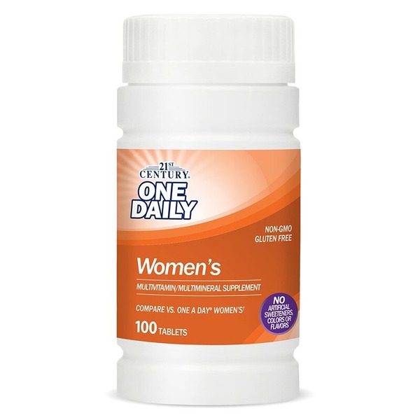 Вітаміни та мінерали 21st Century One Daily Women's, 100 таблеток
