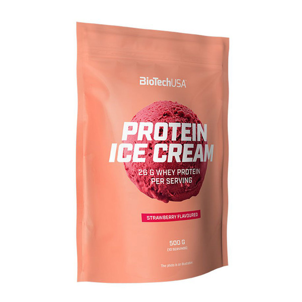 Замінник харчування BioTech Protein Ice Cream, 500 грам