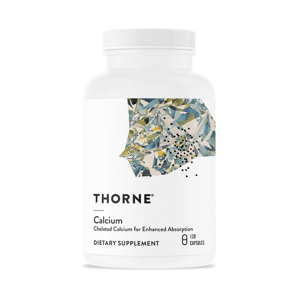 Витамины и минералы Thorne Dicalcium Malate, 120 капсул