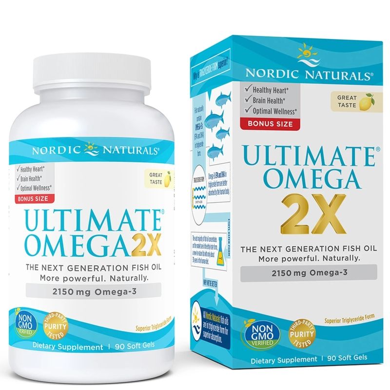 Жирні кислоти Nordic Naturals Ultimate Omega 2X, 90 капсул