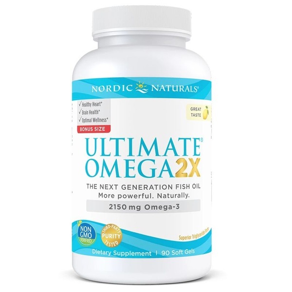 Жирні кислоти Nordic Naturals Ultimate Omega 2X, 90 капсул. Фото 2