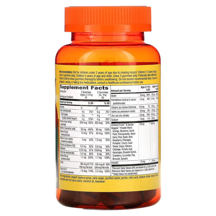 Вітаміни та мінерали Nature's Way Alive! Multi-Vitamin for Children Gummies, 90 желейок. Фото 2