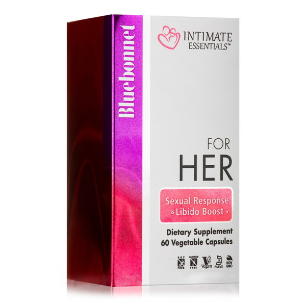 Натуральна добавка Bluebonnet Nutrition For Her Sexual Response and Libido Boost, 60 вегакапсул