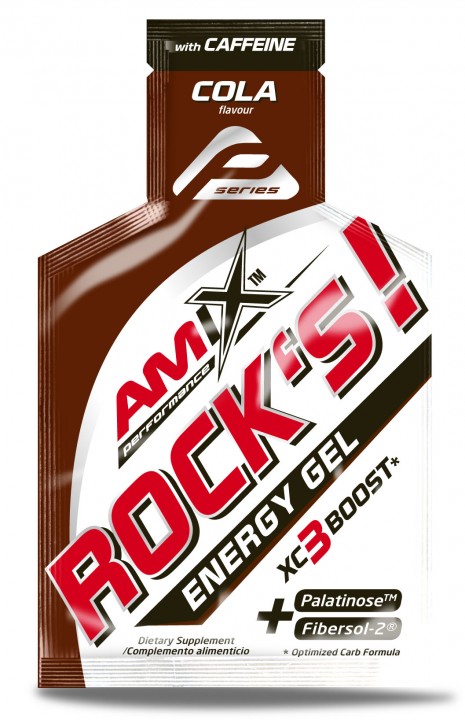 Предтренировочный комплекс AMIX Performance Rock´s Gel with Caffeine, 32 грамм. Фото 2