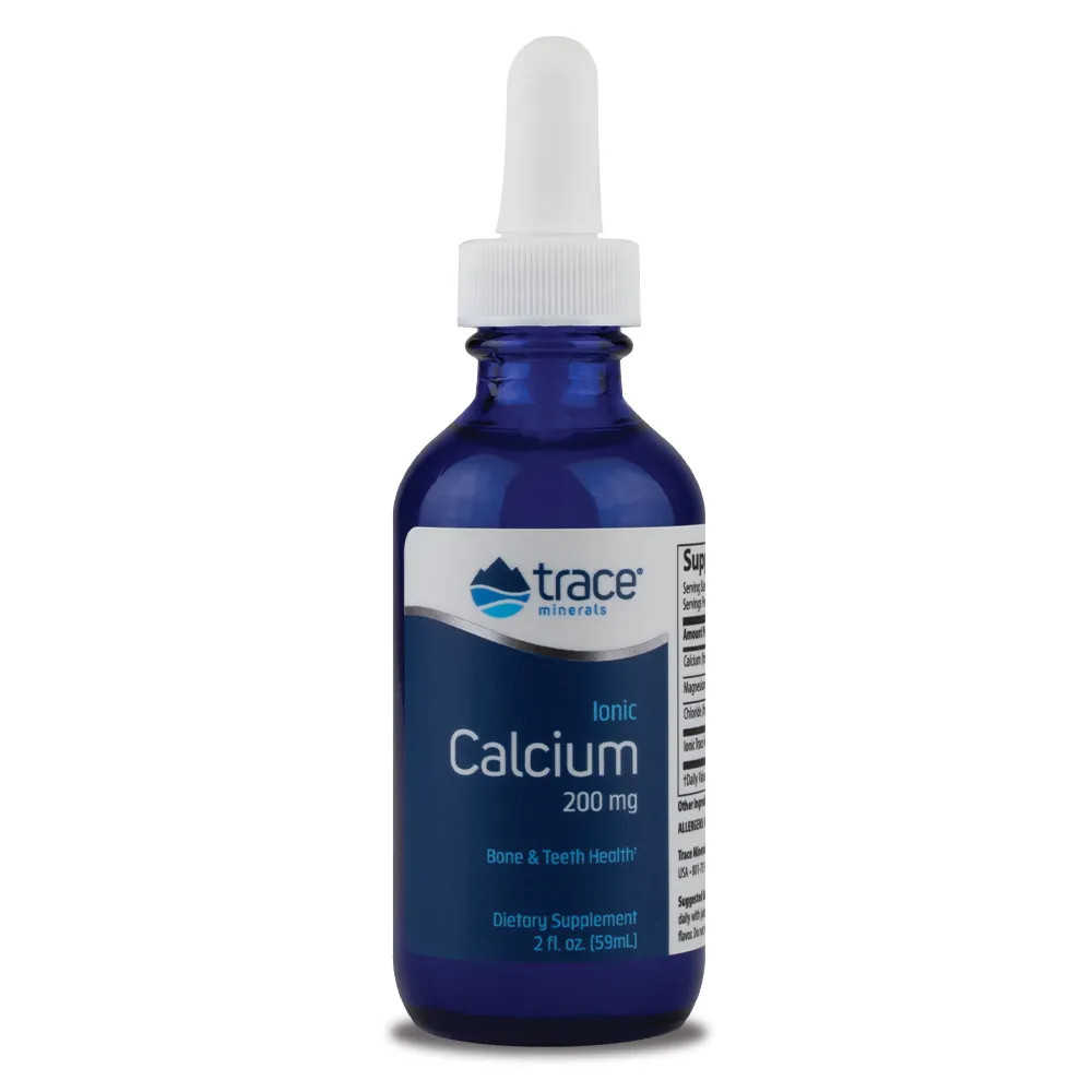 Вітаміни та мінерали Trace Minerals Ionic Calcium, 59 мл