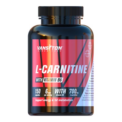 Жироспалювач Vansiton L-Carnitine, 150 капсул