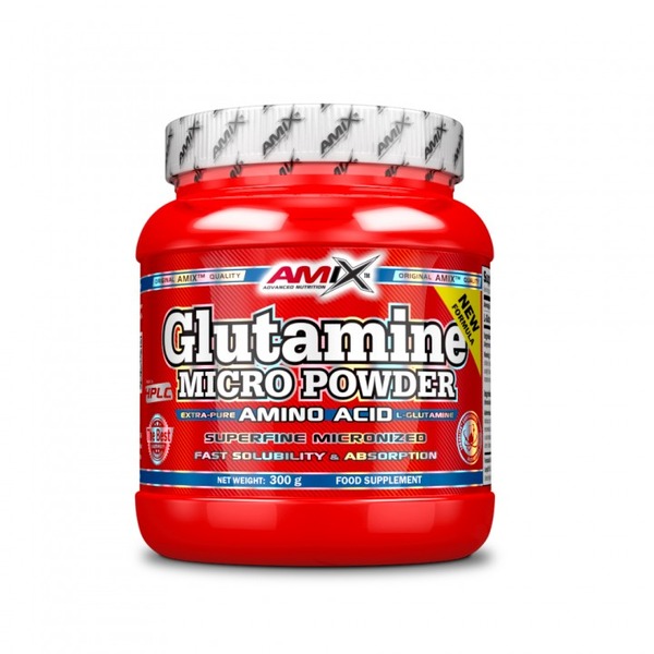 Амінокислота AMIX L-Glutamine, 300 грам