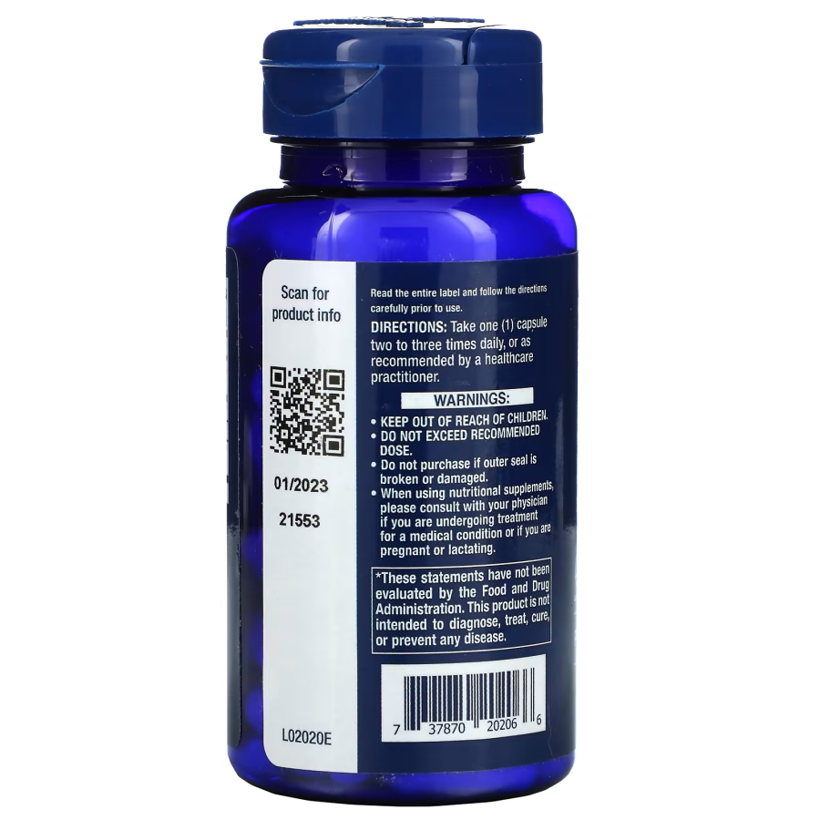 Аминокислота Life Extension Super Carnosine 500 mg, 60 вегакапсул. Фото 3