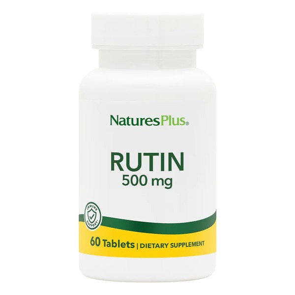 Витамины и минералы Natures Plus Rutin 500 mg, 60 таблеток