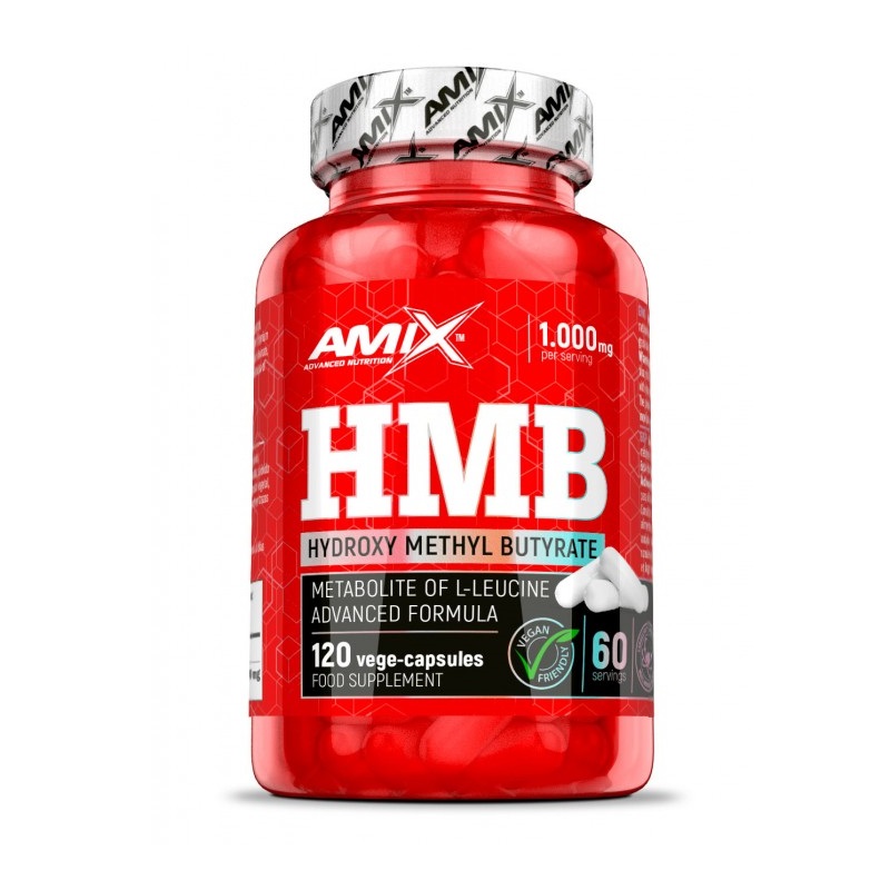Післятренувальний комплекс AMIX HMB, 120 вегакапсул