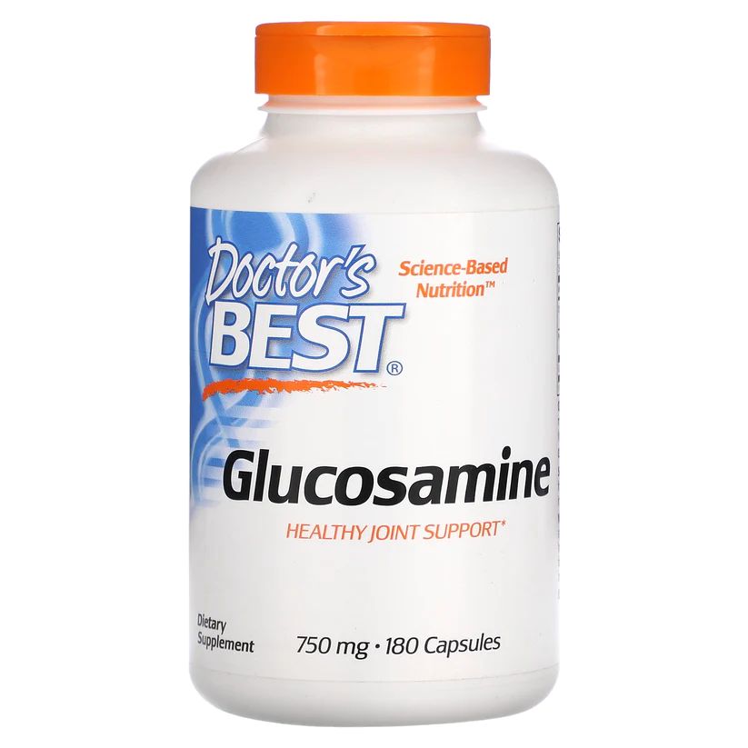 Глюкозамін Doctor's Best Glucosamine 750 mg, 180 капсул