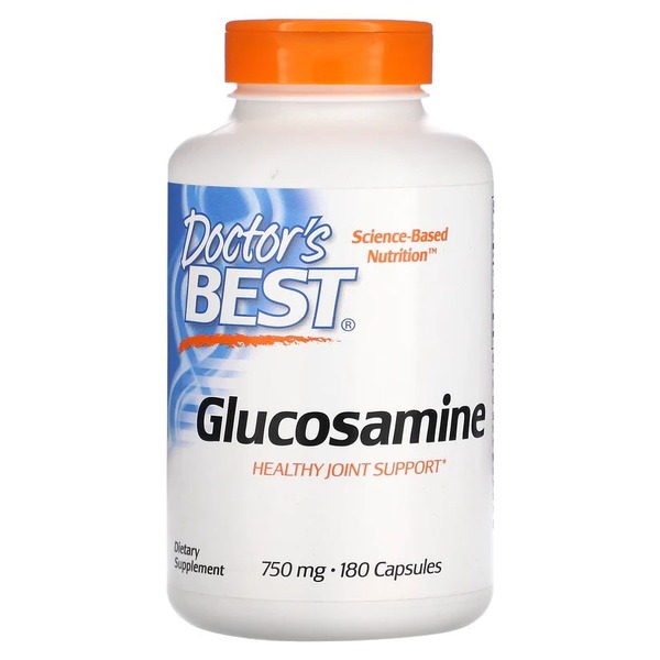 Глюкозамін Doctor's Best Glucosamine 750 mg, 180 капсул
