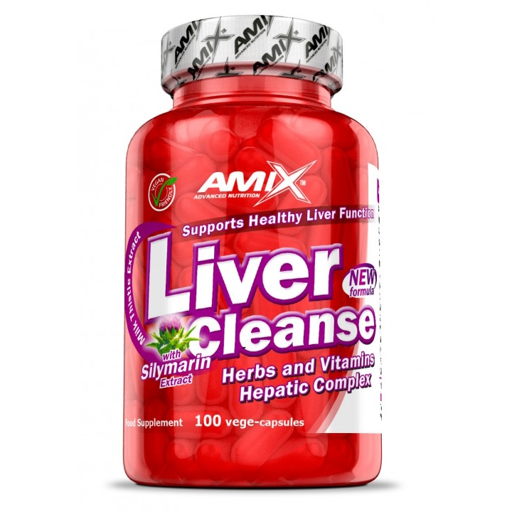 Натуральная добавка AMIX Liver Cleanse, 100 капсул