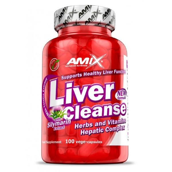 Натуральная добавка AMIX Liver Cleanse, 100 капсул