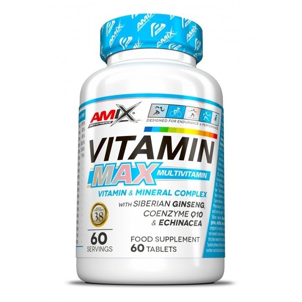 Витамины и минералы AMIX Performance Vitamin Max Multivitamin, 60 таблеток