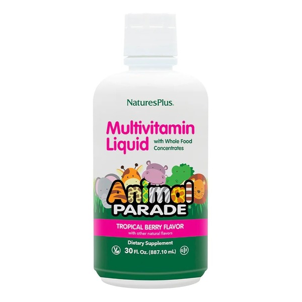 Вітаміни та мінерали Natures Plus Animal Parade Miltivitamin Liquid, 887 мл
