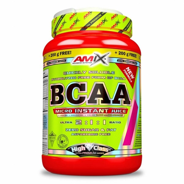 Амінокислота BCAA AMIX BCAA Micro Instant Juice, 800+200 грам