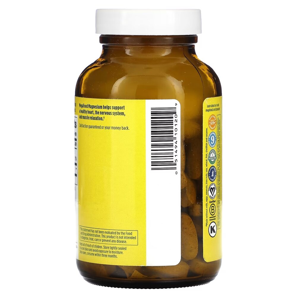 Магній MegaFood Magnesium, 90 таблеток. Фото 3