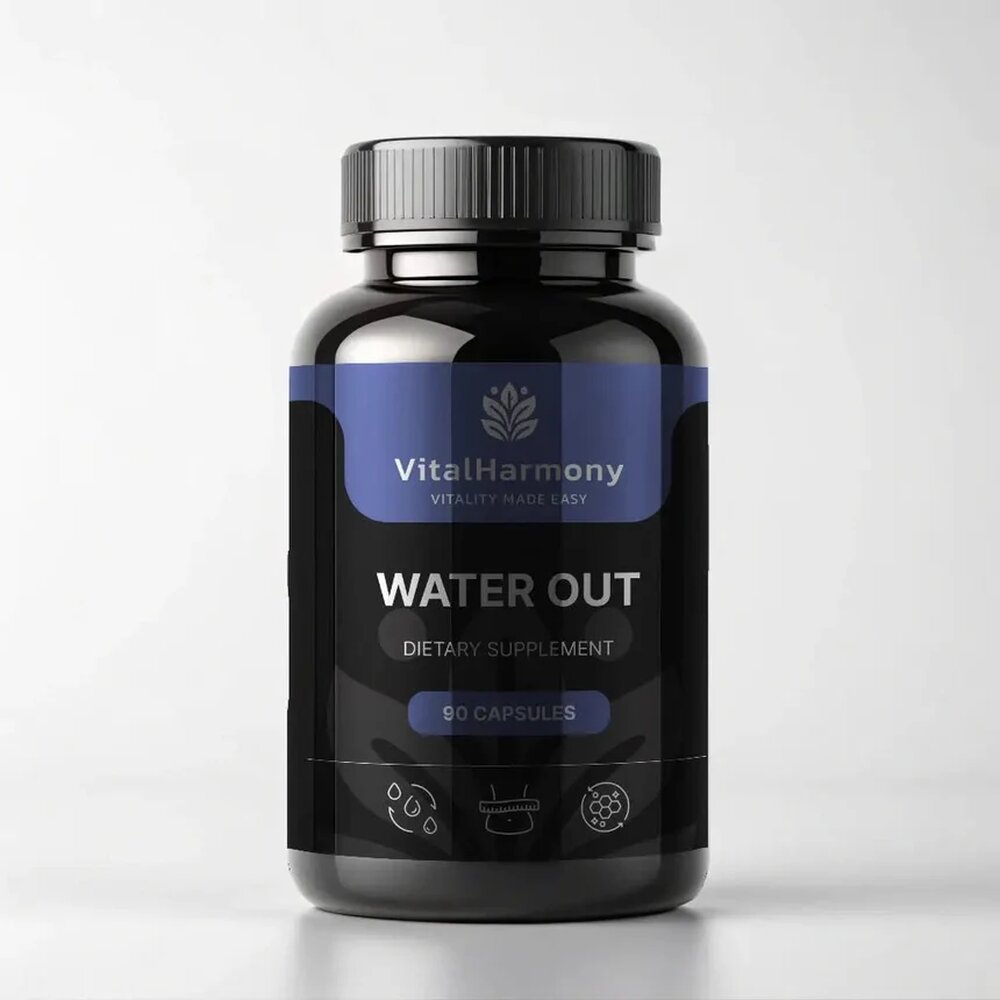 Діуретик VitalHarmony Water Out, 90 капсул