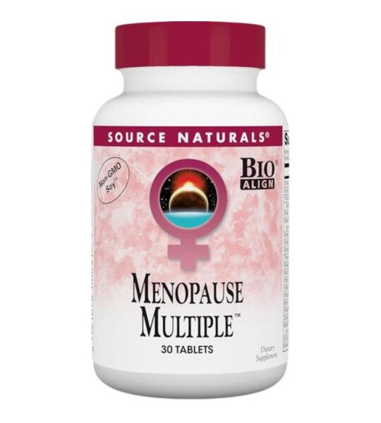 Витамины и минералы Source Naturals Menopause Multiple, 30 таблеток при менопаузі