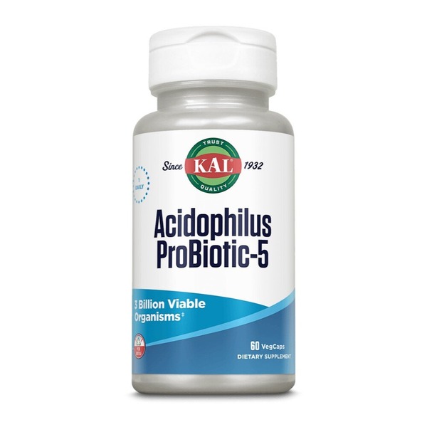 Пробіотичний комплекс KAL Acidophilus Probiotic-5, 60 вегакапсул