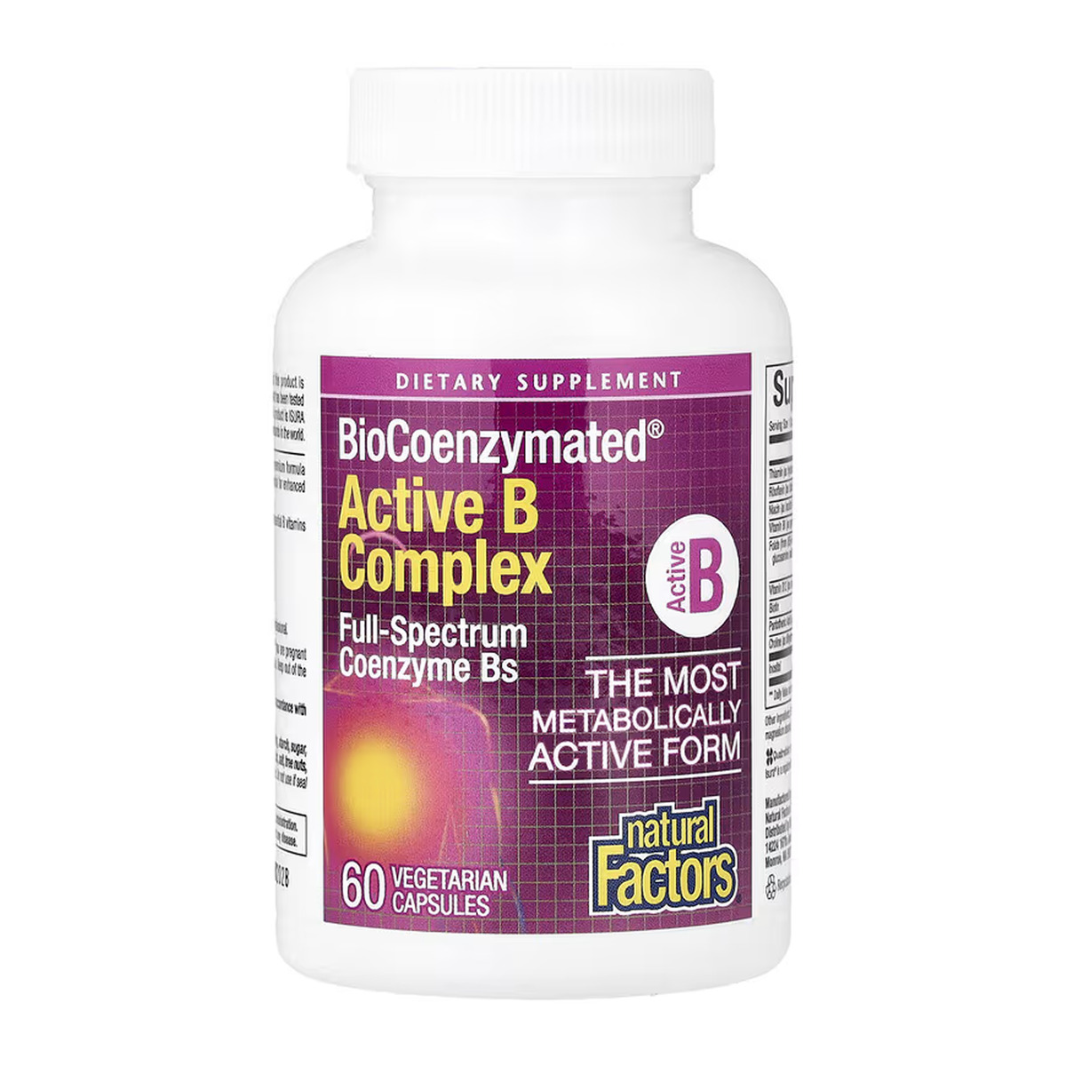 BioCoenzymated Active B Complex - 60 caps. Фото 3