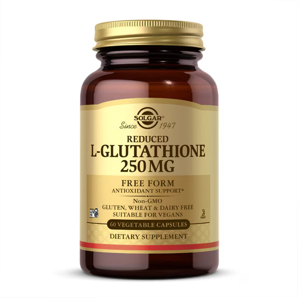 Solgar Reduced L-Glutathione 250 мг, 60 капсул