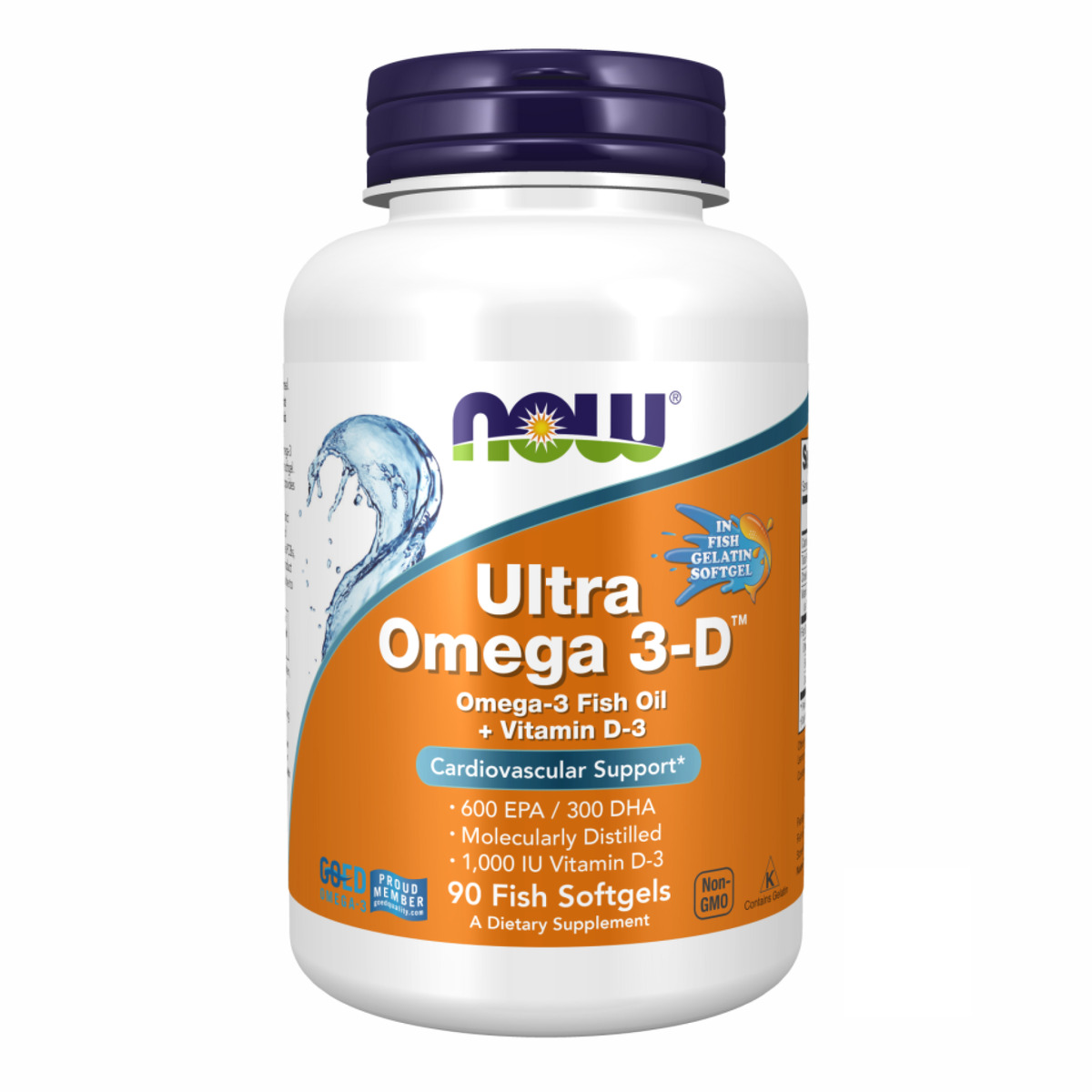 Ultra Omega 3-D Softgels - 90 softgels (Пошкоджена банка)