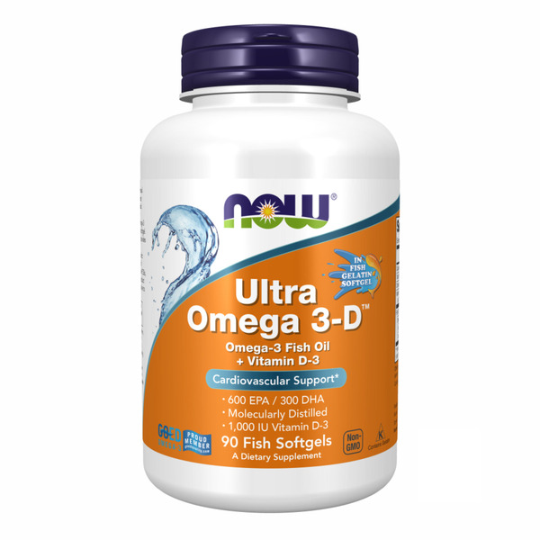 Ultra Omega 3-D Softgels - 90 softgels (Пошкоджена банка)