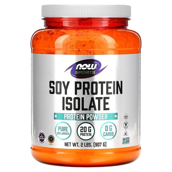 Протеїн NOW Soy Protein Isolate, 907 грам натуральний
