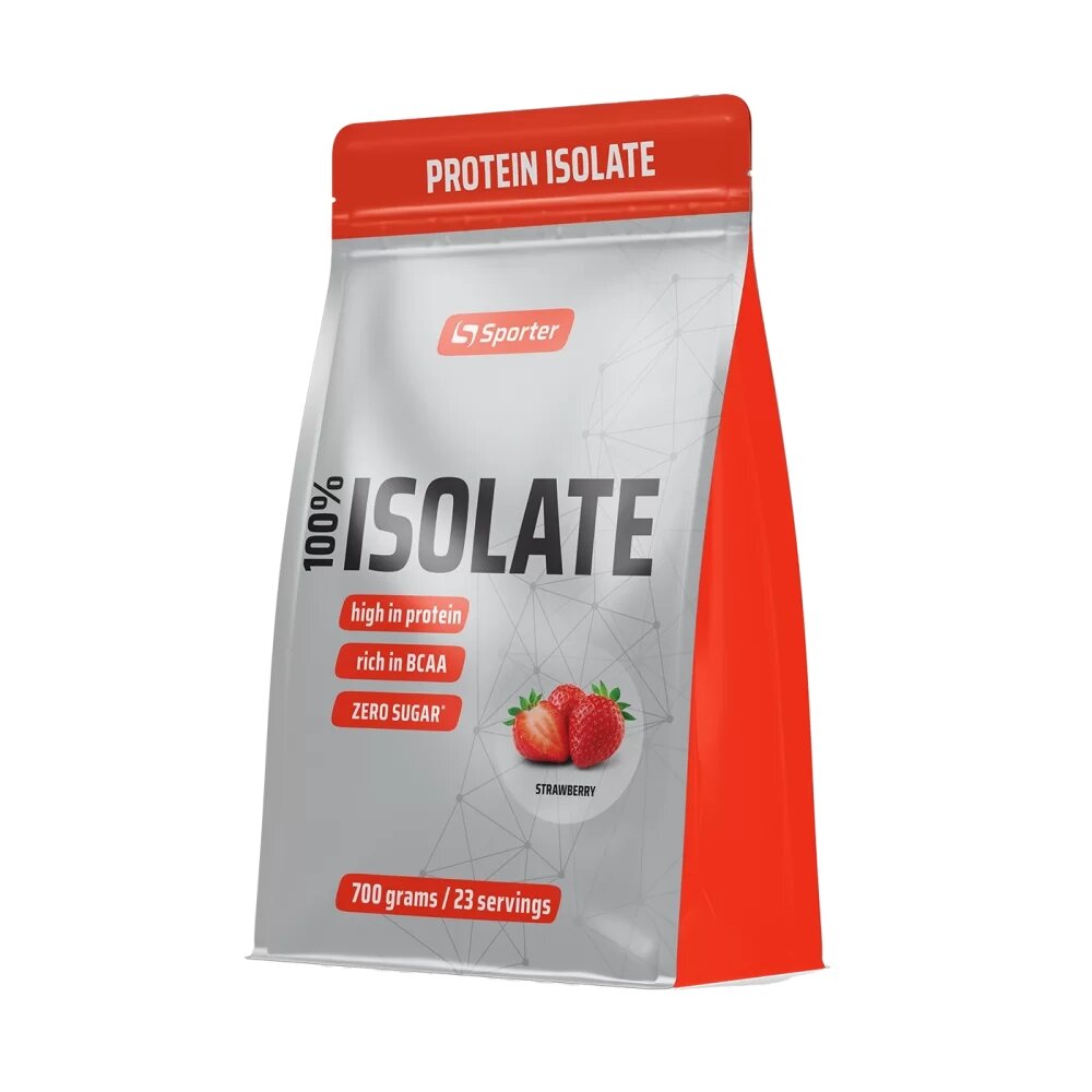 Сывороточный изолят Sporter 100% Isolate, 700 грамм
