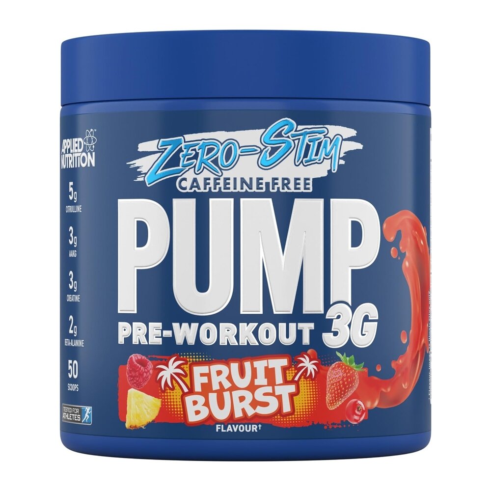 Предтренировочный комплекс Applied Nutrition Pump 3g Zero, 375 грамм