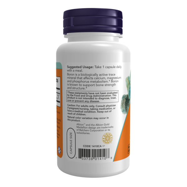 Boron 3 mg - 250 vcaps. Фото 3