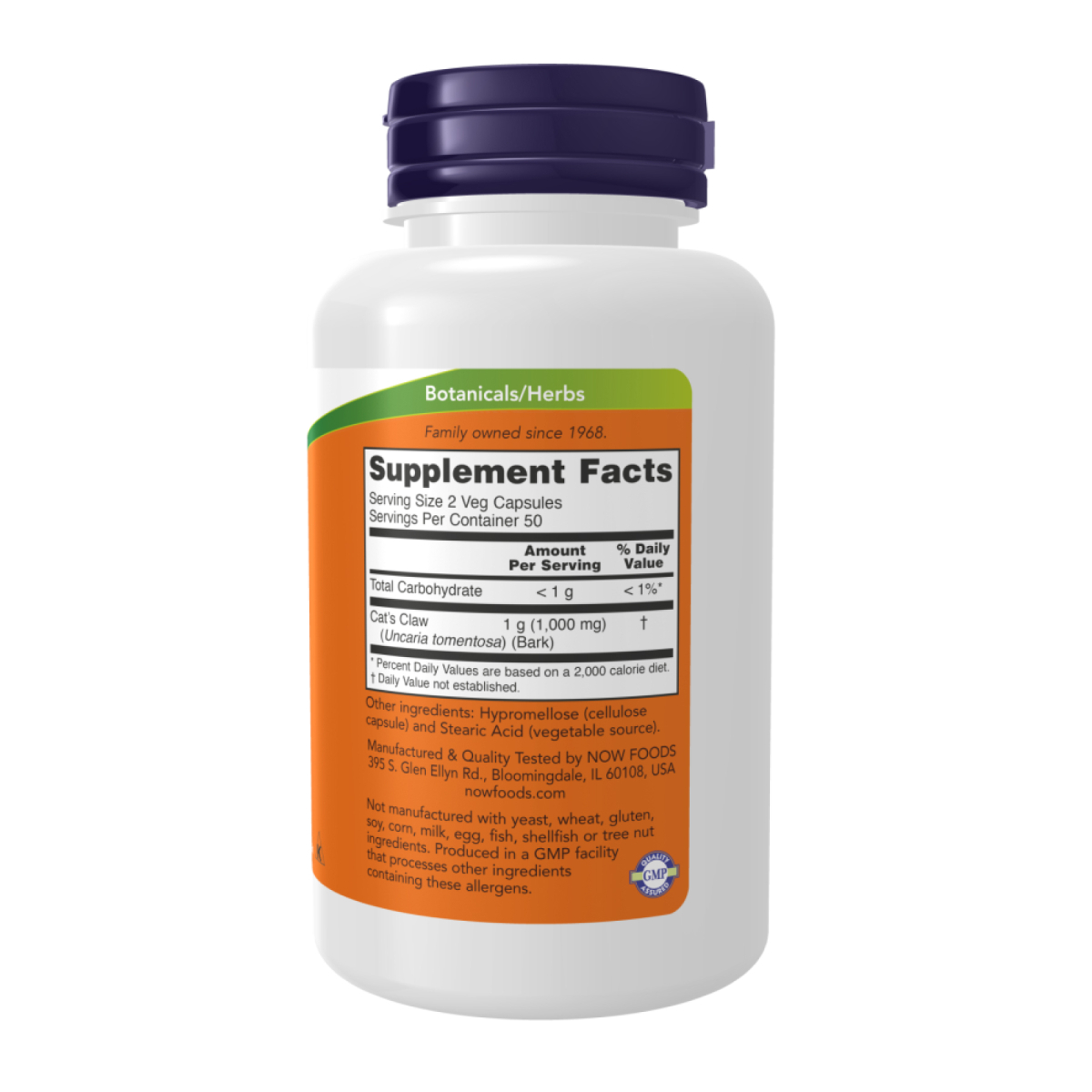 Cat's Claw 500mg - 250 vcaps. Фото 2