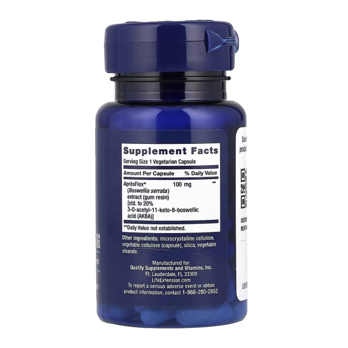 5-LOX Inhibitor with AprèsFlex® 100 mg - 60 vcaps. Фото 2