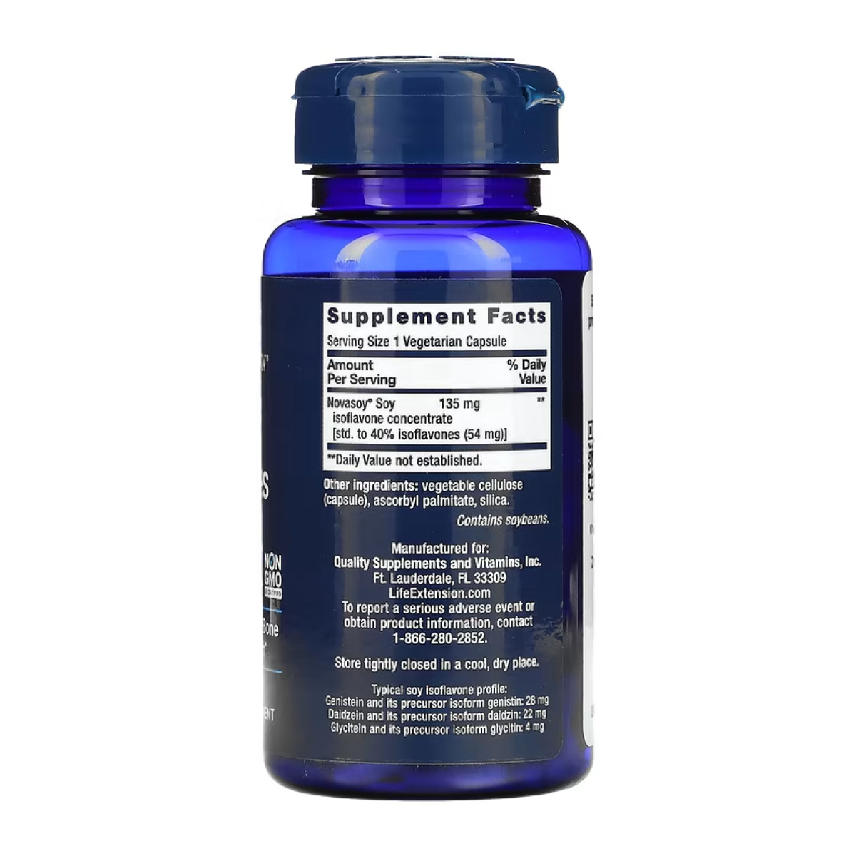 Soy Isoflavones - 30 vcaps. Фото 2