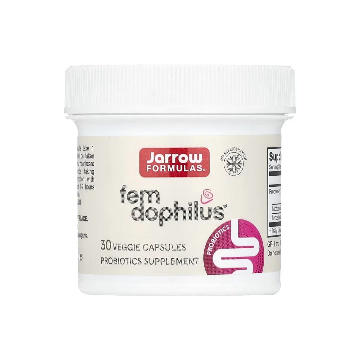Vegan Fem Dophilus® 1 Billion Cfu - 30 vcaps. Фото 3
