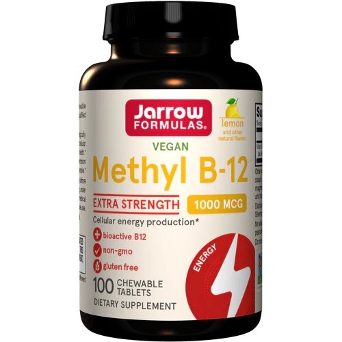 Вітаміни та мінерали Jarrow Formulas Methyl B-12 1000 mcg, 100 льодяників
